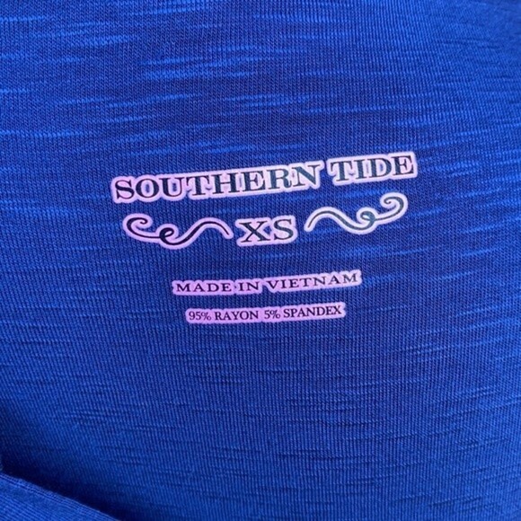 Southern Tide Jamie 3/4 Sleeve V-Neck Shift Dress - Picture 7 of 7